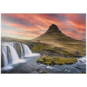 Darstellung des Puzzle-Motivs Magisches Island – Puzzleteile: 1000