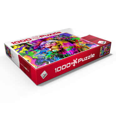 Fantastic lion 1000 Puzzle Schachtel Ansicht1