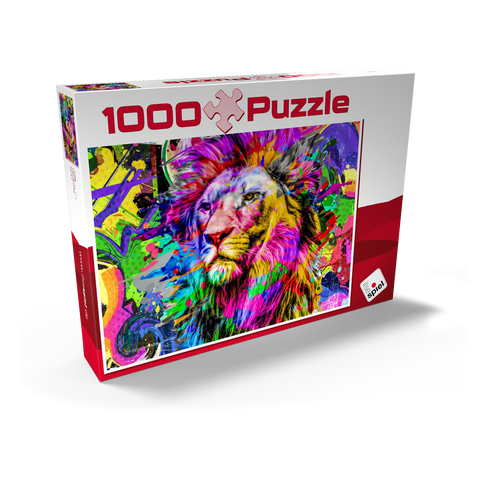Fantastic lion 1000 Puzzle Schachtel Ansicht2