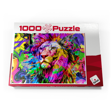 Fantastic lion 1000 Puzzle Schachtel Ansicht3