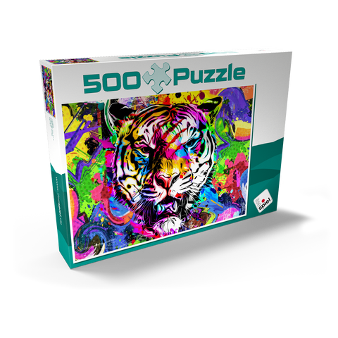 Fantastic tiger 500 Puzzle Schachtel Ansicht2