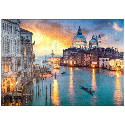 puzzleplate Lagunentraum Venedig 1000 Puzzle