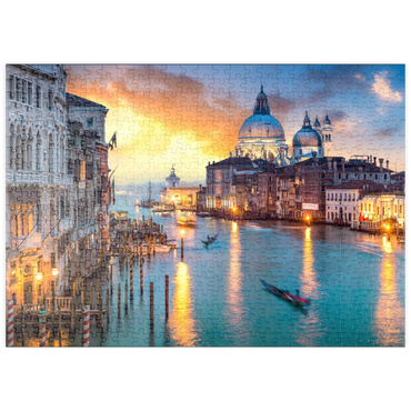 puzzleplate Lagunentraum Venedig 500 Puzzle