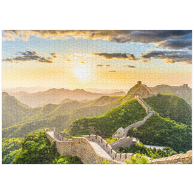 Darstellung des Puzzle-Motivs Chinesische Mauer – Puzzleteile: 1000