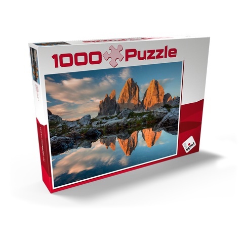 Die Drei Zinnen 1000 Puzzle Schachtel Ansicht2