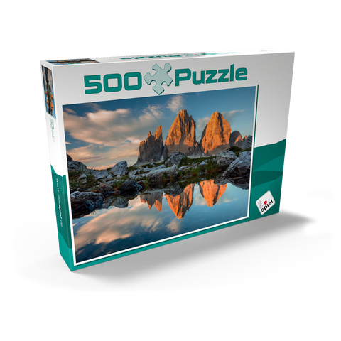 Die Drei Zinnen 500 Puzzle Schachtel Ansicht2