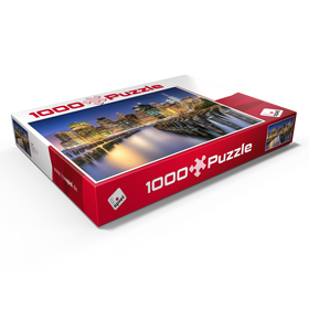 Darstellung des Puzzle Motivs New York Skyline - Puzzleteile: 1000