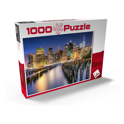 New York Skyline 1000 Puzzle Schachtel Ansicht2