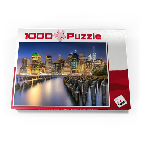New York Skyline 1000 Puzzle Schachtel Ansicht3