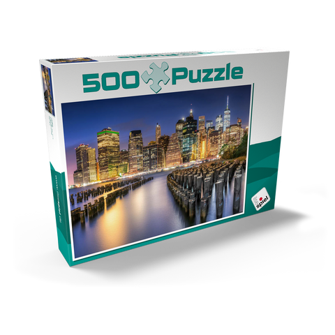 New York Skyline 500 Puzzle Schachtel Ansicht2