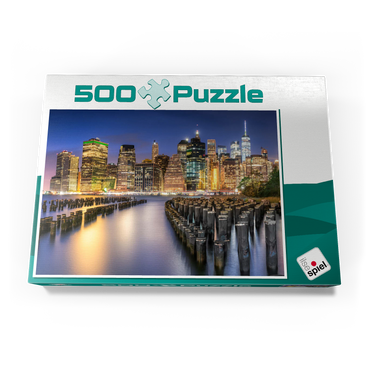 New York Skyline 500 Puzzle Schachtel Ansicht3
