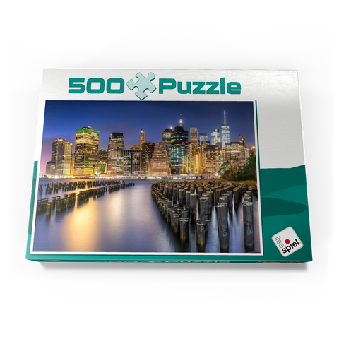 New York Skyline 500 Puzzle Schachtel Ansicht3