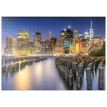 puzzleplate New York Skyline 500 Puzzle
