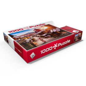 Darstellung des Puzzle Motivs Idyllisches Japan - Puzzleteile: 1000