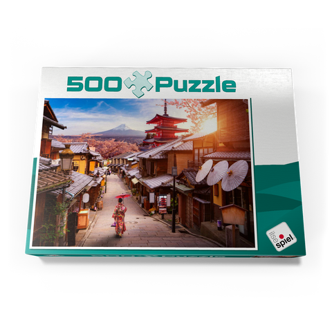 dyllisches Japan 500 Puzzle Schachtel Ansicht3