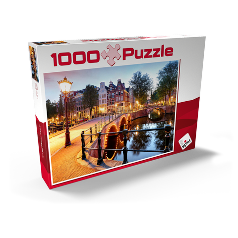Ausflug nach Amsterdam 1000 Puzzle Schachtel Ansicht2