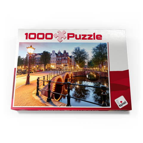 Ausflug nach Amsterdam 1000 Puzzle Schachtel Ansicht3