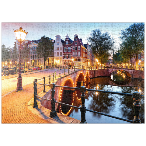 puzzleplate Ausflug nach Amsterdam 1000 Puzzle