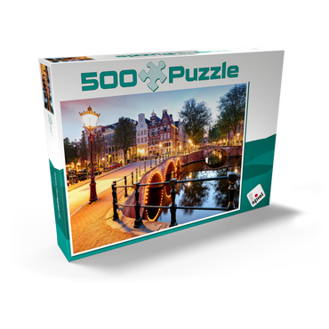 Ausflug nach Amsterdam 500 Puzzle Schachtel Ansicht2