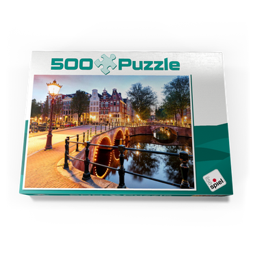 Ausflug nach Amsterdam 500 Puzzle Schachtel Ansicht3