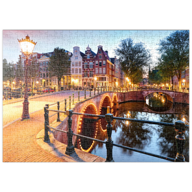 Darstellung des Puzzle-Motivs Ausflug nach Amsterdam – Puzzleteile: 500