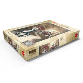 Alternative Darstellung des Puzzle-Motivs Tent - Victoria Francés - Misty Circus – Puzzleteile: 1000