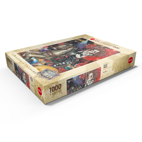Alternative Darstellung des Puzzle-Motivs Carousel - Victoria Francés - Misty Circus – Puzzleteile: 1000