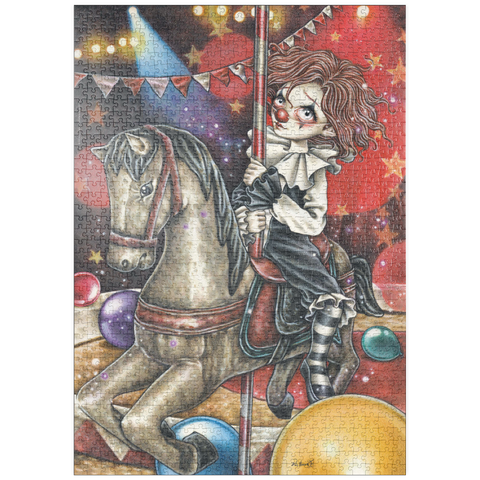 puzzleplate Carousel - Victoria Francés - Misty Circus 1000 Puzzle