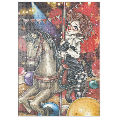 puzzleplate Carousel - Victoria Francés - Misty Circus 500 Puzzle