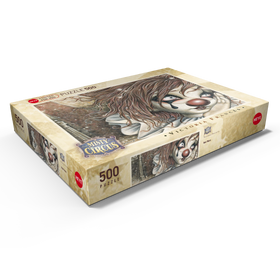 Darstellung des Puzzle Motivs Red Nose - Victoria Francés - Misty Circus - Puzzleteile: 500