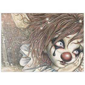 Darstellung des Puzzle Motivs Red Nose - Victoria Francés - Misty Circus - Puzzleteile: 500