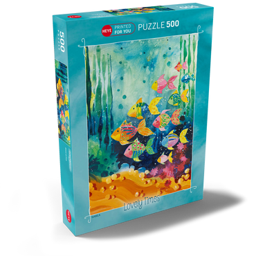 Shoal of Fish - Gabila - Lovely Times 500 Puzzle Schachtel Ansicht2