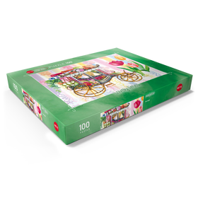 Darstellung des Puzzle Motivs Carriage - Gabila - Lovely Times - Puzzleteile: 100
