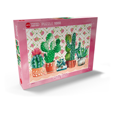 Cactus Family - Gabila - Lovely Times 1000 Puzzle Schachtel Ansicht2