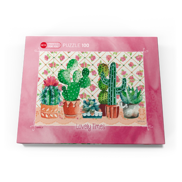 Cactus Family 100 Puzzle Schachtel Ansicht3