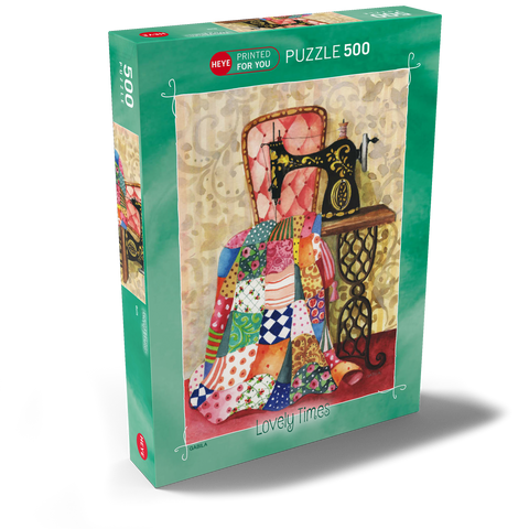 Quilt - Gabila - Lovely Times 500 Puzzle Schachtel Ansicht2