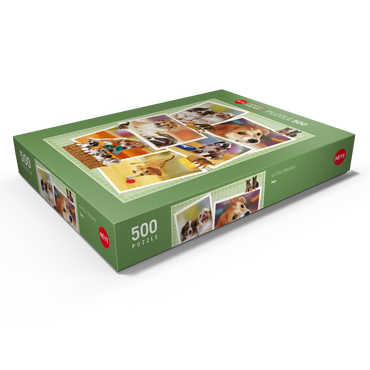 Dogs - Monika Wegner - Little Friends 500 Puzzle Schachtel Ansicht1