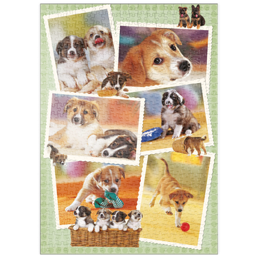 puzzleplate Dogs - Monika Wegner - Little Friends 500 Puzzle