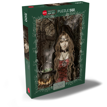 Witch - Victoria Francés - Favole 500 Puzzle Schachtel Ansicht2
