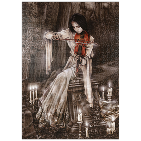 Darstellung des Puzzle Motivs Violin - Victoria Francés - Favole - Puzzleteile: 1000