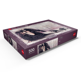 Darstellung des Puzzle Motivs Raven - Victoria Francés - Favole - Puzzleteile: 500