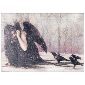 Darstellung des Puzzle Motivs Raven - Victoria Francés - Favole - Puzzleteile: 500