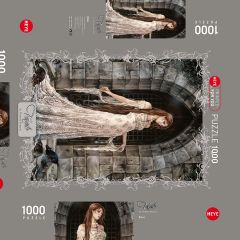 Dress - Victoria Francés - Favole 1000 Puzzle Schachtel 3D Modell