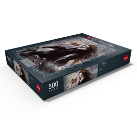 Alternative Darstellung des Puzzle-Motivs Black - Victoria Francés - Favole – Puzzleteile: 500