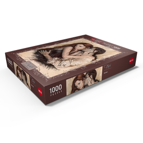 Darstellung des Puzzle Motivs Embrace - Victoria Francés - Favole - Puzzleteile: 1000