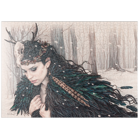 Darstellung des Puzzle-Motivs Horned - Victoria Francés - Favole – Puzzleteile: 1000