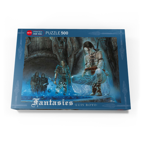 Meditation - Luis Royo - Fantasies 500 Puzzle Schachtel Ansicht3