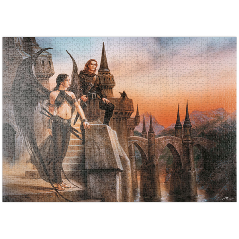 puzzleplate Wings - Luis Royo - Fantasies 1000 Puzzle