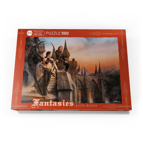 Wings - Luis Royo - Fantasies 500 Puzzle Schachtel Ansicht3