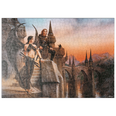 puzzleplate Wings - Luis Royo - Fantasies 500 Puzzle